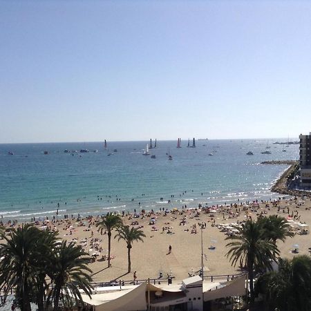 Apartmán Atico Loft En Frente Al Mar Terraza Vista Espectacular Alicante Exteriér fotografie