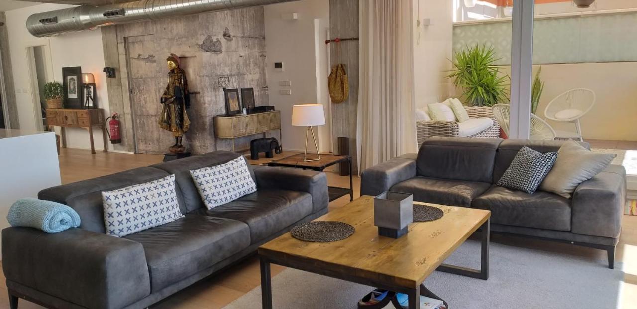 Apartmán Atico Loft En Frente Al Mar Terraza Vista Espectacular Alicante Exteriér fotografie