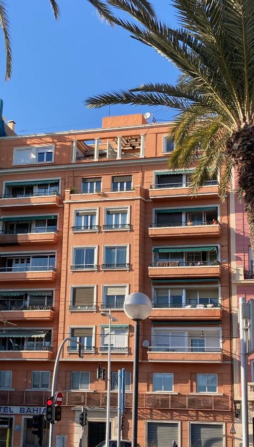 Apartmán Atico Loft En Frente Al Mar Terraza Vista Espectacular Alicante Exteriér fotografie